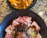 A picture of step 1 of Jackfruit Braised with Pork (Mít kho thịt heo).