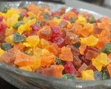 A picture of step 4 of Candied fruits Tuti fruity.