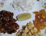 A picture of step 1 of Mix Fruit Chutney.