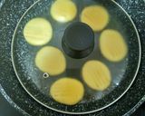 A picture of step 7 of Eggless Pan Baked Cookies.