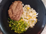 Pionono de apio y atún 🐟