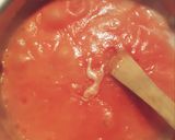 A picture of step 4 of Sujji Halwa.