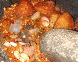 Foto langkah ke 3 dari resep 41 - Sambal Tomat Pecel Ayam.