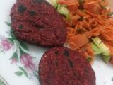 Hamburguesas de remolacha veganas