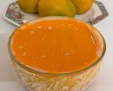 A picture of step 17 of Sunshine Bliss-No-Bake Mango Cheesecake.