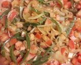 Foto del paso 4 de la receta: Rajas para parrillada🌶🍅🌶🍗🍖🐟