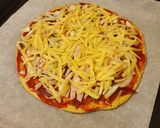 Túró alapú pizza recept fázis 3 fotója