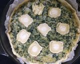 Foto del paso 4 de la receta Quiche de espinacas, calabacín y queso de cabra 🍃🧀