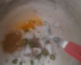 A picture of step 4 of Barley pan cake.