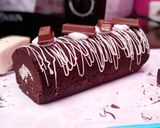 Foto langkah ke 7 dari resep Roll Cake modified cake sisa.