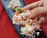 ઢોકળા બ્રુશેટા (Dhokla Bruschetta Recipe In Gujarati) રેસીપી સ્ટેપ4ફોટો