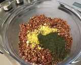 Une image de l'étape 4 de Riz rouge au citron et aneth.