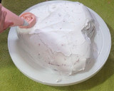 எக்லெஸ் ரெட் வெல்வட் கேக் (Eggless red velvet cake recipe in tamil) ரெசிபி ஸ்டேப் 8 புகைப்படம்