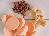 Sữa khoai lang + macca + cacao