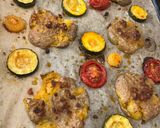 Vajas-fokhagymás zöldségköret recept fázis 2 fotója