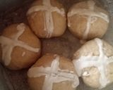 A picture of step 5 of Hot Cross Bun.