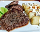 Foto del paso 3 de la receta: STEAK🥩PIMIENTA Sin Salsa...!😋