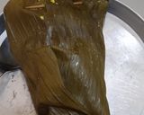Foto langkah ke 9 dari resep Pepes ikan mas bungkus daun.