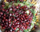 A picture of step 2 of Mix Sprouts Fruity Chaat.