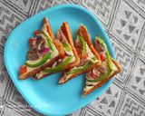 A picture of step 10 of Bread pizza.