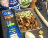 Foto del paso 1 de la receta Risotto de setas, habas y gambas (en Newcook)
