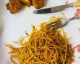A picture of step 17 of Vegetable chowmein.