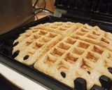 A picture of step 7 of Oatmeal Waffles.
