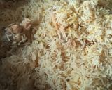 A picture of step 6 of Chicken pulao.