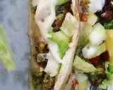 A picture of step 8 of Falafel sandwich | Ta'ameya recipe.