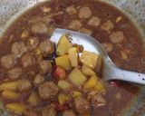 Foto langkah ke 4 dari resep Semur bola daging cincang ala mamah.