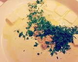 A picture of step 16 of Spaghetti with Shrimp and Scallops in Garlic Butter Sauce.