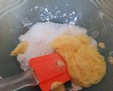 A picture of step 1 of Orange Cream Cake.