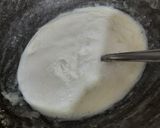 A picture of step 2 of Bread Rasmalai.