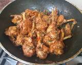 Chicken shezwan lollipops recipe step 2 photo