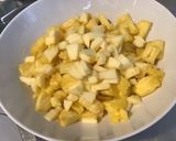 Une image de l'étape 4 de Salade d'ananas à la pomme et clémentines.
