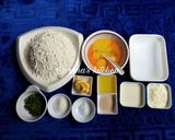 A picture of step 1 of Egg pita bread.