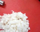 A picture of step 2 of Russian salad.