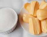 Hình bước làm 3 của món Bánh BÒ hấp vị mít