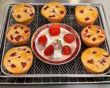 A picture of step 12 of Eggless Strawberry Muffins With Strawberry Buttercream Frosting.