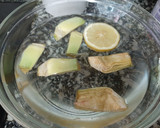 Foto del paso 1 de la receta: Tortilla de alcachofas