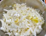 Foto del paso 2 de la receta: Conchas de pasta rellenas en tres tipos ! Cangrejo, vegetales, champiñones y tocino