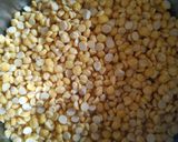 A picture of step 2 of Sev khamani.