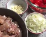 Foto langkah ke 1 dari resep Black Pepper Chicken Fettucine (Fettucini Ayam Lada Hitam) ala Alysha.