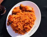 A picture of step 14 of Party jollof rice.