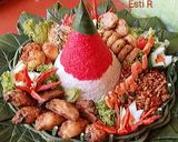 Foto langkah ke 11 dari resep 🇮🇩Tumpeng Merah Putih🇮🇩.