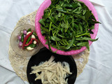 Tumis Kangkung Jamur