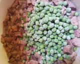 Brassói zöldborsóval recept fázis 3 fotója