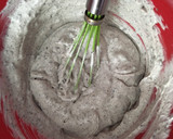 A picture of step 3 of Cookies and cream poke cake.