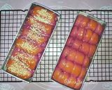 Foto langkah ke 5 dari resep Roti Sobek Ubi Ungu || eggless.