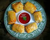 A picture of step 4 of Kafta bites.